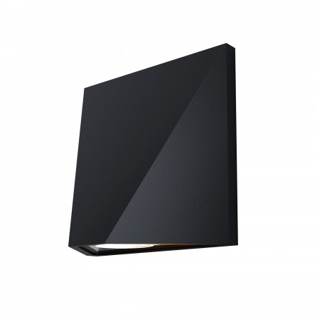 Promotii - Aplica pentru exterior LED Beekman O577WL-L5B, 5W, 420lm, lumina calda, IP54, neagra, Maytoni