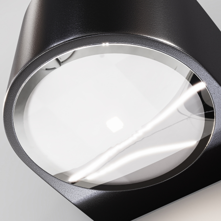 Aplica pentru exterior LED Blow O435WL-L10GF3K, 10W, 900lm, lumina calda, IP54, neagra, Maytoni [2]