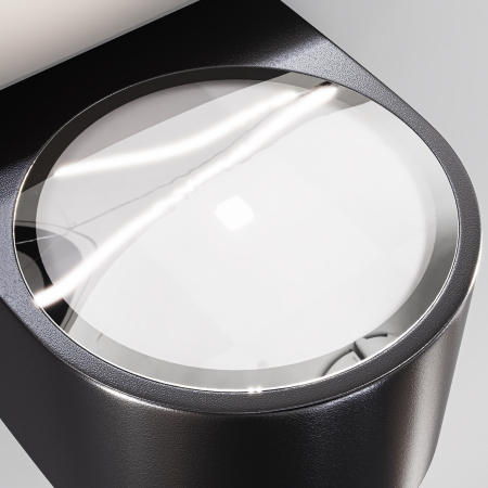Aplica pentru exterior LED Blow O435WL-L5GF3K, 5W, 500lm, lumina calda, IP54, grafit, Maytoni [1]