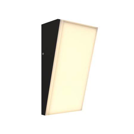 Aplice LED - Aplica pentru exterior LED Brick O436WL-L10GF3K1, 10W, 1100lm, lumina calda, IP54, grafit, Maytoni