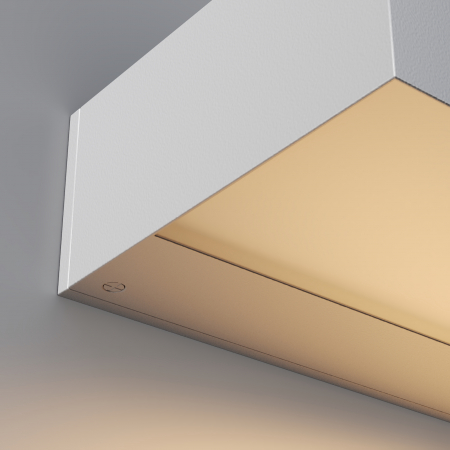 Aplica pentru exterior LED Lot O428WL-L10W3K, 10W, 350lm, lumina calda, IP54, alba, Maytoni [1]