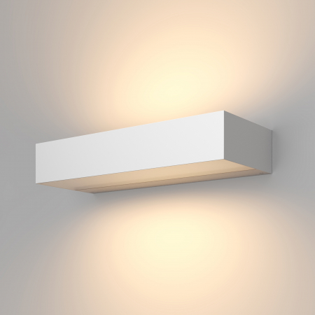 Promotii - Aplica pentru exterior LED Lot O428WL-L20W3K, 20W, 700lm, lumina calda, IP54, alba, Maytoni
