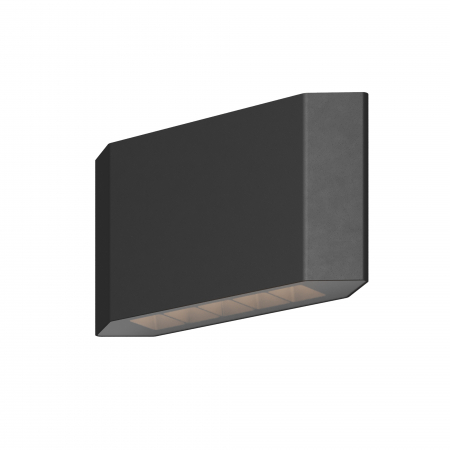 Aplica pentru exterior LED Pull O412WL-L8GF3K, 8W, 400lm, lumina calda, IP54, grafit, Maytoni [1]
