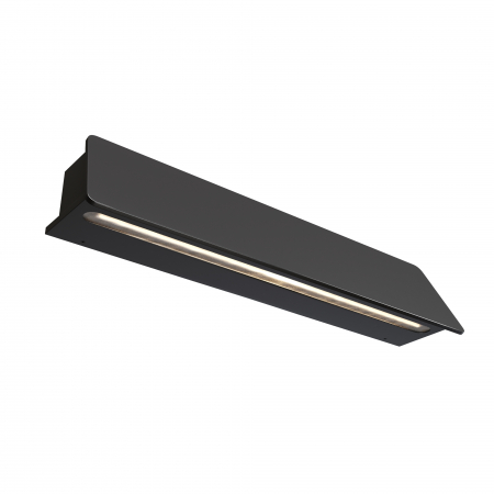 Produse - Aplica pentru exterior LED Trupp O429WL-L10GF3K, 10W, 800lm, lumina calda, IP54, grafit, Maytoni