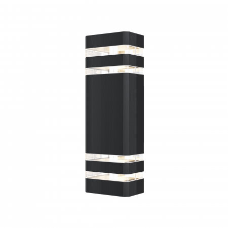 Promotii - Aplica pentru exterior Unter den Linden O578WL-02B, 2xE27, neagra, IP54, Maytoni