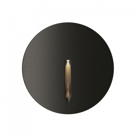 Produse - Aplica pentru scari LED Lock O014SL-L3B3K, 3W, 10lm, lumina calda, IP54, neagra, Maytoni