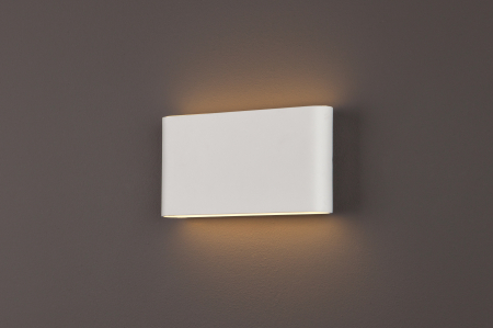 Aplica perete alba LED Peter 17,5x9 cm cu iluminare dubla, W0201 - Maxlight [1]