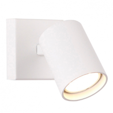 Aplice LED - Aplica perete alba/neagra ajustabila Orrel 8x13x8 cm metal, W0218 - Maxlight