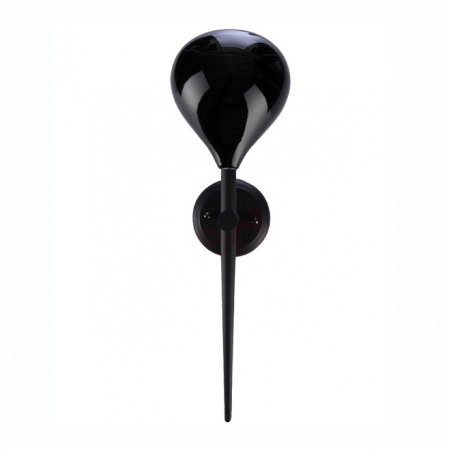 Aplica perete alba/neagra/rosie finisaj lucios Advey 20x50 cm, design modern, suport metalic negru, AZ 1075 - Azzardo [7]