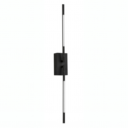 Aplica perete aurie/neagra rotativa Rocco 74 cm stil minimalist, iluminare LED, 9180722 - Novaluce [9]