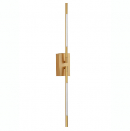 Promotii - Aplica perete aurie/neagra rotativa Rocco 74 cm stil minimalist, iluminare LED, 9180722 - Novaluce