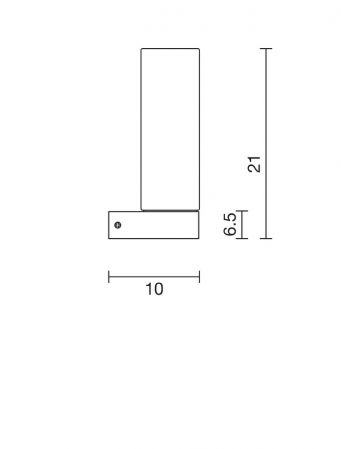 Aplica perete baie alba Cali, 21/21,5 cm, din sticla, baza metal, IP44, 6310542 - Novaluce [5]