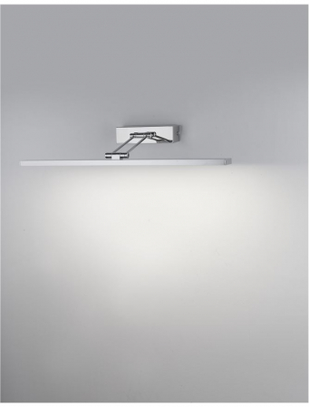 Aplica perete baie LED crom liniara Odin, 57/63 cm, din metal, IP44, 8141291 - Novaluce [5]