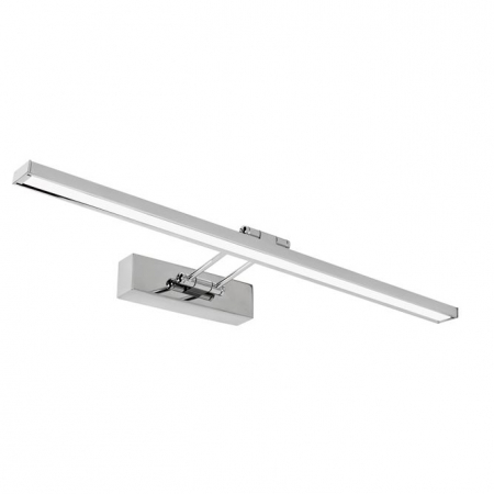 Promotii - Aplica perete baie LED crom liniara Odin, 57/63 cm, din metal, IP44, 8141291 - Novaluce