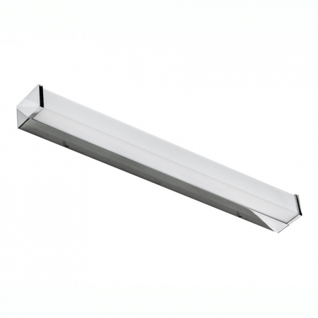 Aplica perete baie LED tub patrat Ikai 60/90/120 cm, suport crom/negru mat, IP44, AZ 2088 - Azzardo [4]