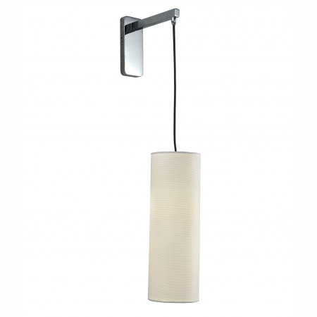 Aplica perete cu abajur cilindric pe fir Arundi 35 cm, inaltime reglabila, design modern, AZ 2613 - Azzardo [2]