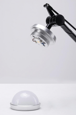 Aplica perete cu brat mobil Robo alba/neagra, iluminare LED, design industrial, 720W.WHITE - King [8]