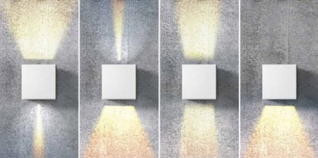 Aplica perete cub cu deschidere reglabila Arden 10x10 cm, design minimalist, metal, AZ 0952 - Azzardo [6]