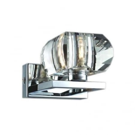 Aplice LED - Aplica perete Felix 1 metal crom/acril, design modern, AZ 0488 - Azzardo