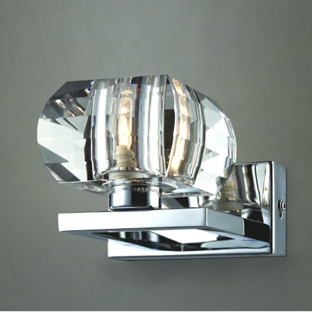 Aplica perete Felix 1 metal crom/acril, design modern, AZ 0488 - Azzardo [4]
