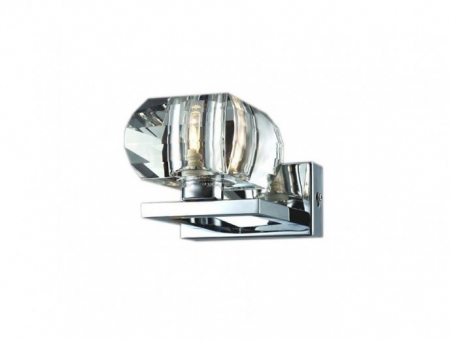 Aplica perete Felix 1 metal crom/acril, design modern, AZ 0488 - Azzardo [1]