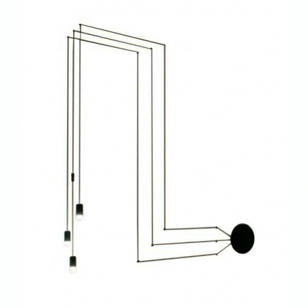 Promotii - Aplica perete Hang, design modern, iluminare LED, JD0032-3W - King