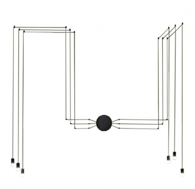 Aplice LED - Aplica perete Hang II 6 becuri LED, design modern, JD0032-6W - King
