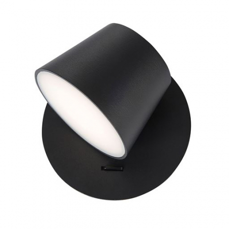 Promotii - Aplica perete LED ajustabila neagra/alba Marina, din metal, switch ON/OFF, 8223602 - Novaluce