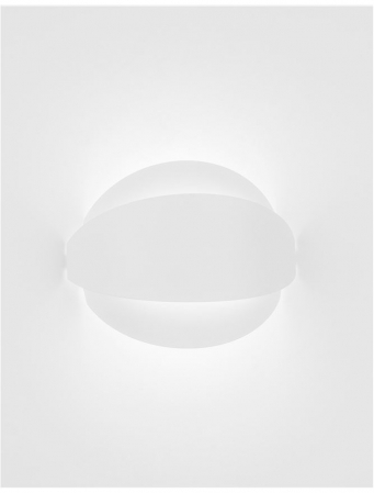 Aplica perete LED alba Hester, design modern din acril, 20/29 cm, 9128312 - Novaluce [4]
