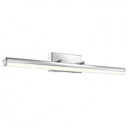 Aplica perete LED baie crom liniara Carl, 49/63 cm, din metal, IP44, 787005 - Novaluce [5]