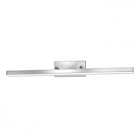 Promotii - Aplica perete LED baie crom liniara Fanzi, 49/63 cm, din metal, IP44, 787003 - Novaluce