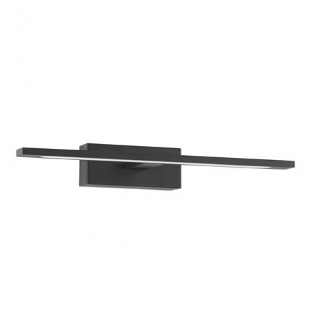 Promotii - Aplica perete LED baie neagra/alba liniara Gita, 41,5/62 cm, din metal, IP44, 9053202 - Novaluce