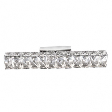 Aplica perete LED lux liniara Lisana, din sticla transparenta, 40 cm, 83399202 - Novaluce