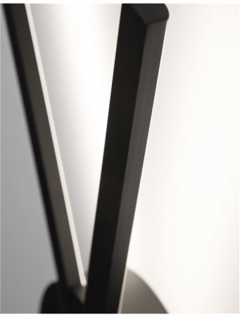 Aplica perete LED modernă neagra/alba Doran, din metal, 9100202 - Novaluce [6]
