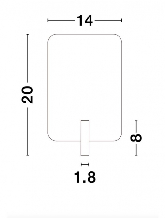 Aplica perete LED neagra/alba Lazar, cu cititor ajustabil, din metal, cu port USB, 9018501 - Novaluce [5]