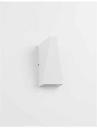Aplica perete LED nearga/alba Lorai, din metal, bidirectionala, IP54, 9202261 - Novaluce [2]