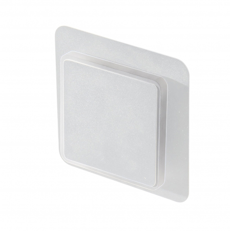 Aplica perete LED patrata neagra/alba Greta 17x17 cm, design modern, AZ 3358 - Azzardo [1]