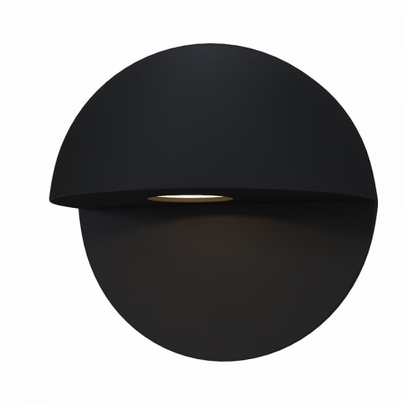 Decoratiuni gradina cu iluminare LED - Aplica pentru exterior LED Mezzo O033WL-L7B3K, 7W, 500lm, lumina calda, IP54, neagra, Maytoni