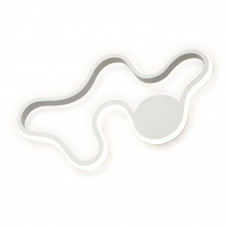 Promotii - Aplica perete LED premium alba Twin din metal, design modern, 723955 - Schuller