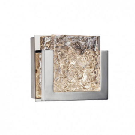 Promotii - Aplica perete LED premium Tiana 17 cm sticla lucrata manual, baza metal, 580833 - Schuller