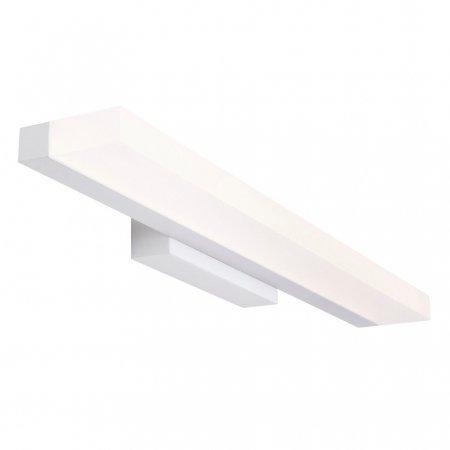 Aplice LED - Aplica perete liniara alba iluminare LED Vilen 59x11x5,5 cm metal/acril, W0149 - Maxlight
