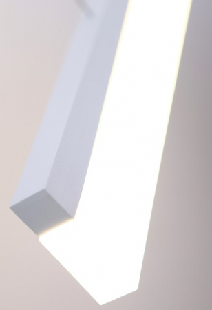 Aplica perete liniara alba iluminare LED Vilen 59x11x5,5 cm metal/acril, W0149 - Maxlight [2]