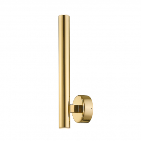 Aplica perete aurie LED stil minimalist LOYA 33 cm, forma tub, 003064-019921 - Zumaline