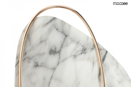 Aplica perete Marble design modern, imitatie marmura/metal auriu, iluminare LED, MSE1501100145 - King [4]