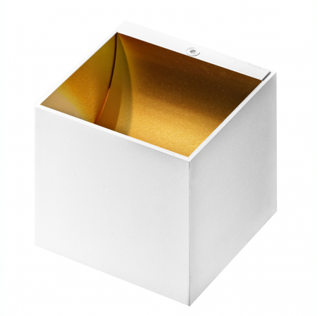 Aplica perete moderna forma cub Cubo 10x10 cm, metal, design minimalist, diverse culori, AZ 1052 - Azzardo [3]