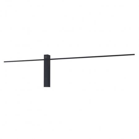 Aplice LED - Aplica perete neagra/alba LED dimabil Liselo 91x4x22 cm metal/acril, W0283 - Maxlight
