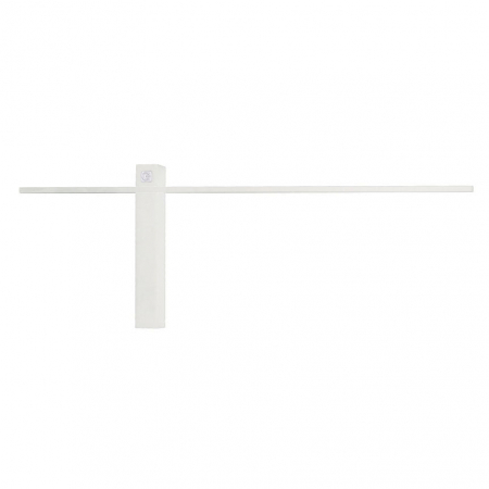 Aplica perete neagra/alba LED dimabil Liselo 91x4x22 cm metal/acril, W0284 - Maxlight [0]