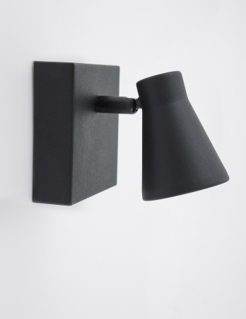 Aplica perete neagra/alba Zena, din metal, cu spot ajustabil, 9155711 - Novaluce [7]