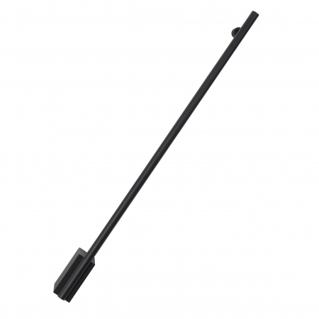 Aplice LED - Aplica perete neagra Ottone 9 - 60/90/120 cm stil minimalist, iluminare LED, 9081130 - Novaluce