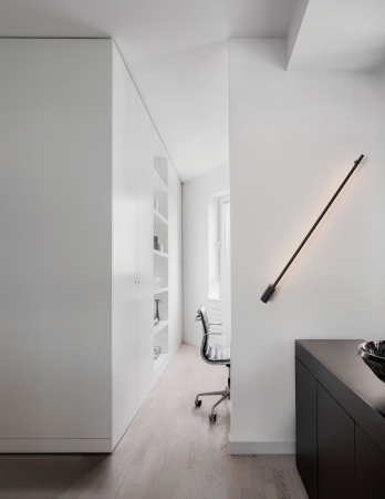 Aplica perete neagra Ottone 9 - 60/90/120 cm stil minimalist, iluminare LED, 9081130 - Novaluce [16]